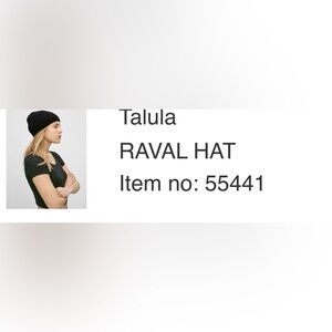 Talula Raval Beanie